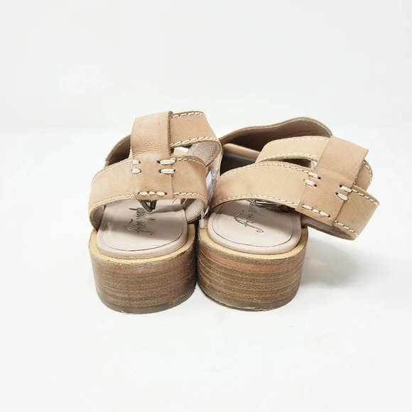 New Free People Mackey Leather Slingback Loafers 37 - Picture 4 of 6